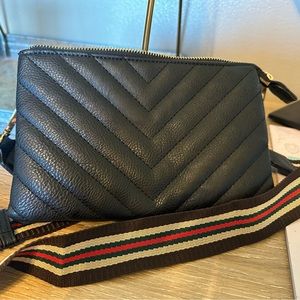 Cute little black, cross body purse
